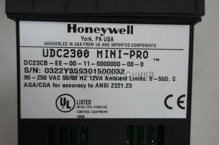 Honeywell UDC 2300
